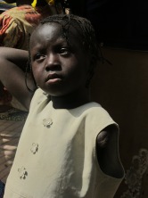 Grace, 4-year-old Nigerian child hurt by radicals
